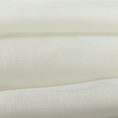 Organza de soie blanc fabriqué en Europe