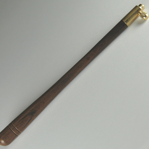 Palissandre tambour handle for a hook size 100 to 120