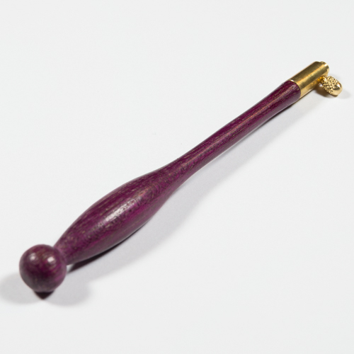 Amaranth round tambour handle