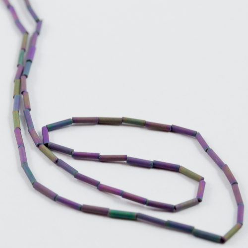 0164 Microtube base violet irisé