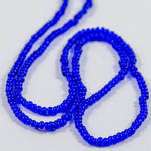 0323 14/0 sead bead cobalt transparent