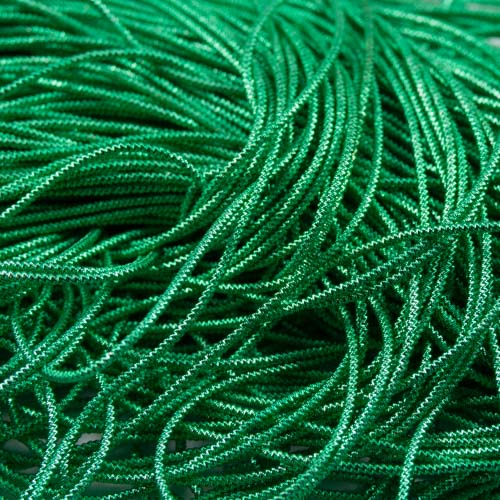 AE04. Mint green check purl 0.9mm (3 meters)