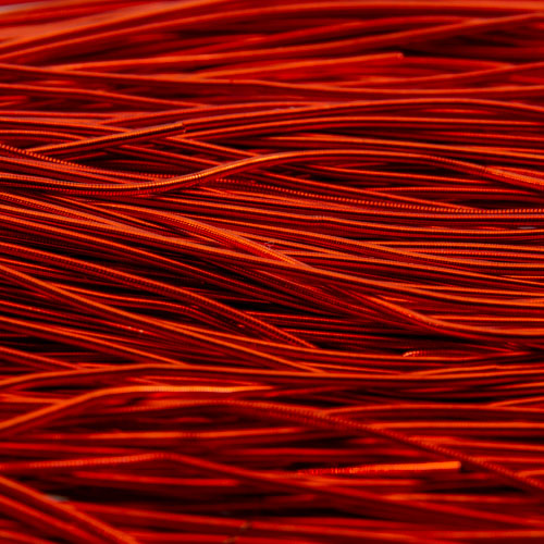 A141. Cannetille lisse orange brillante (5 mètres)