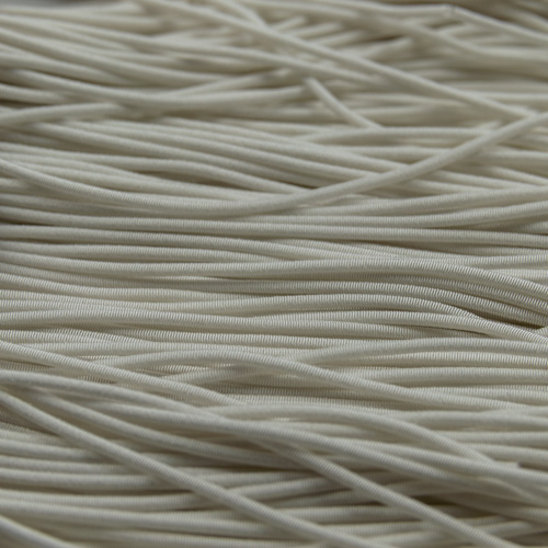 FV13. White viscose pearl purl 1.2mm (3 meters)