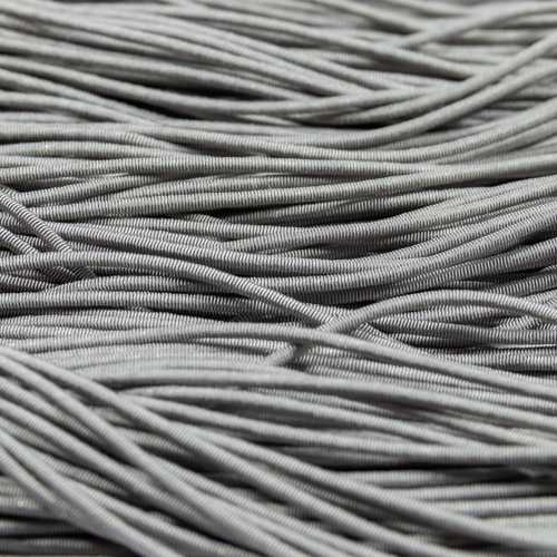 FV01. Light grey viscose pearl purl 1.2mm (3 meters)