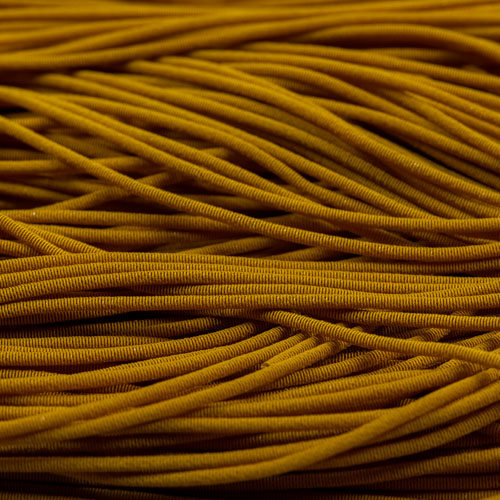 FV14. Cannetille viscose moutarde 1.2mm (3 mètres)