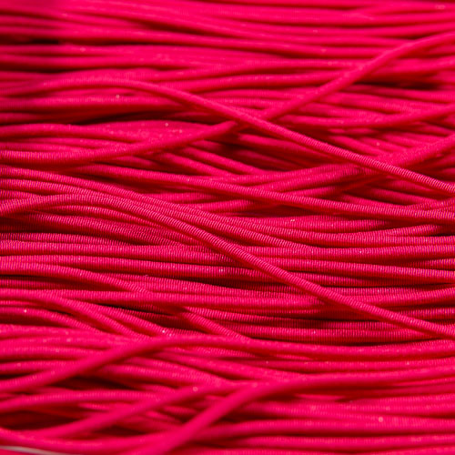 FV05. Pink viscose pearl purl 1.2mm (3 meters)