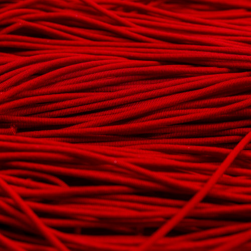 FV09. Red viscose pearl purl 1.2mm (3 meters)