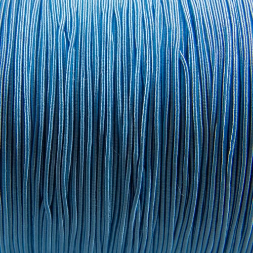 FV58. Ganse viscose bleu clair 1mm (5 mètres)