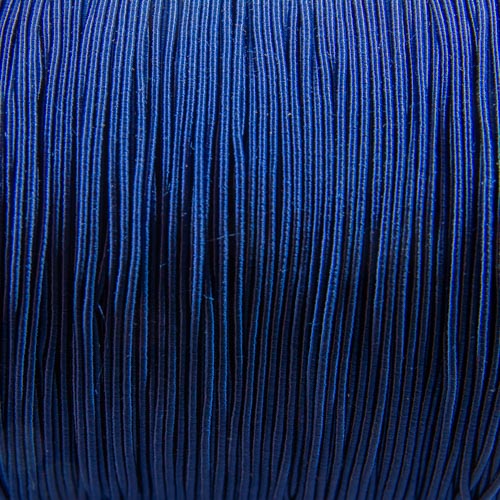 FV57. French blue viscose gimp 1mm (5 meters)