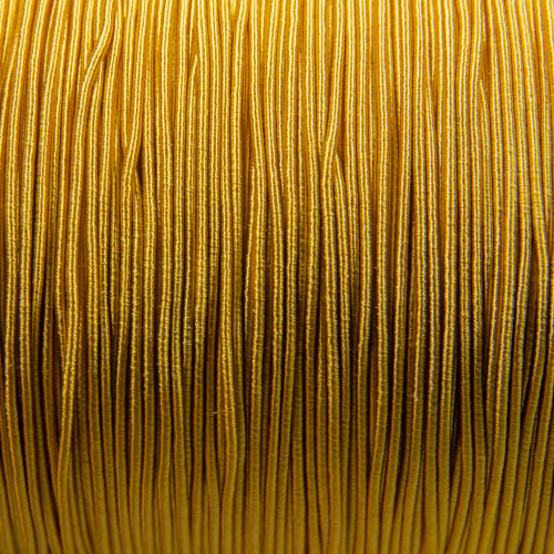 FV64. Mustard viscose gimp 1mm (5 meters)