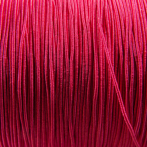 FV55. Pink viscose gimp 1mm (5 meters)