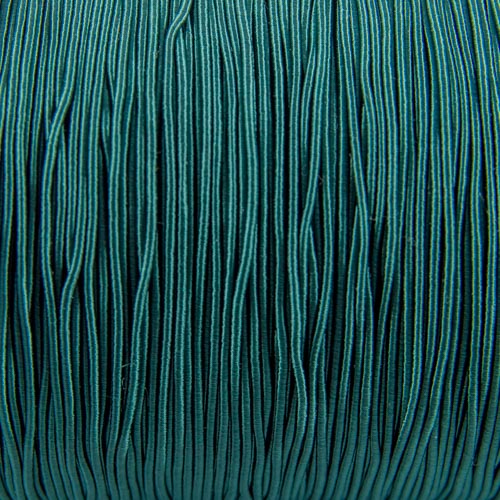 FV61. Dark green viscose gimp 1mm (5 meters)