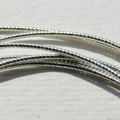 Silver plated lizardine 1.1mm