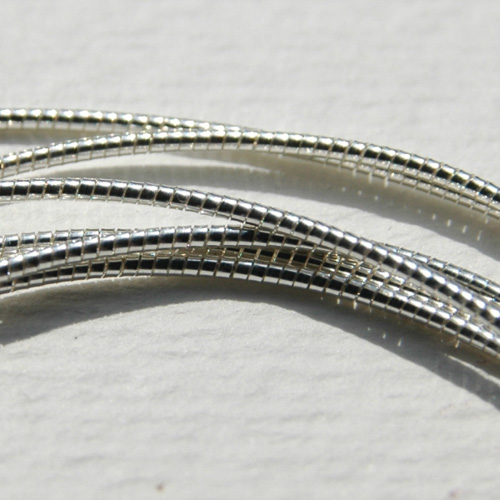 Lizardine plaquée argent 1,1mm