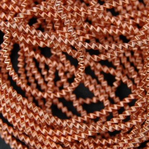 P56. Copper wire check purl 0.8 mm (1.75 meters)