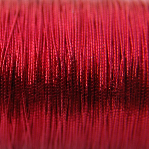 Fil pour couchure 0,15mm rouge #5
